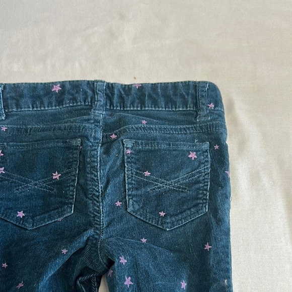 GAP Blue and Pink Corduroy pants with Star Pattern - Picture 4 of 4